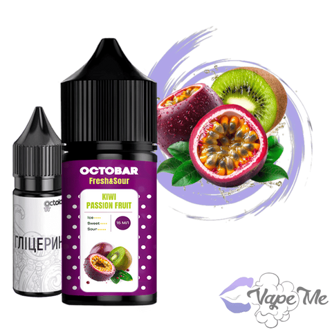 Набор Octobar Fresh & Sour Salt Kiwi Passionfruit 30 мл 50 мг/мл