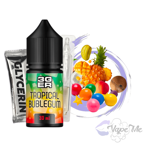 3GER Salt Tropical Bubble Gum 30 мл 50 мг/мл