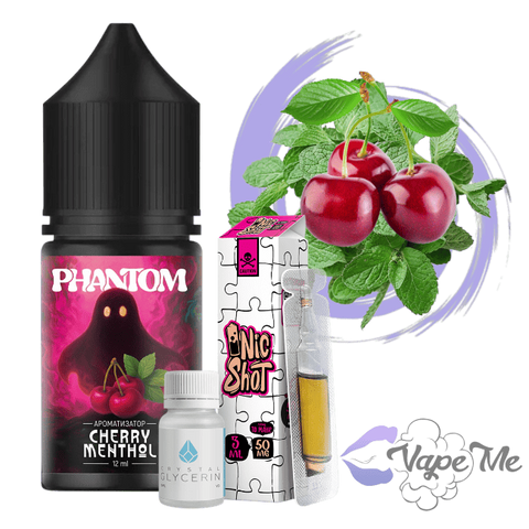 Набор Phantom Salt Cherry Menthol 30 мл 50 мг/мл
