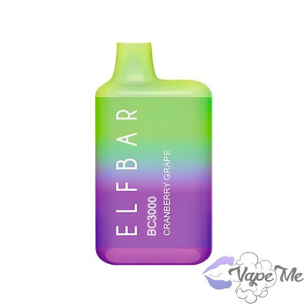 Смак Elf Bar BC3000 Cranberry Grape (Журавлина Виноград)