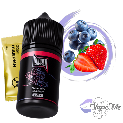 Набір Chaser Black Salt Strawberry Blueberry 30 мл 50 мг/мл