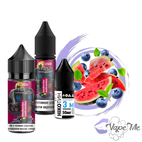 Набор Flavorlab FL 350 Salt Blueberry Watermelon 30 мл 50 мг