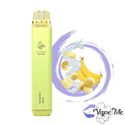 Вкус Elf Bar NC1800 Banana Milk (Банан Молоко)