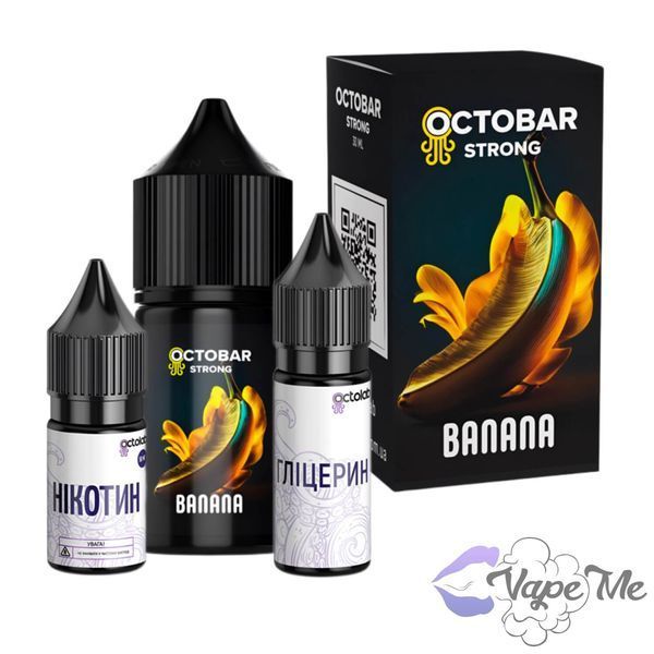 Набір Octobar Strong Salt Banana 30 мл