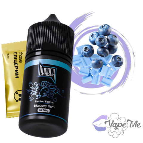 Набір Chaser Black Salt Blueberry Gum 30 мл 50 мг/мл