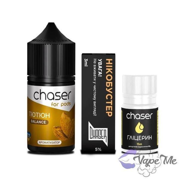 Набір Chaser Salt Тютюн 30 мл 50 мг/мл