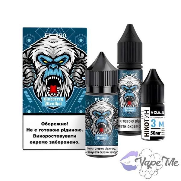 Набір Flavorlab FL 350 Salt Blueberry Menthol 30 мл 50 мг