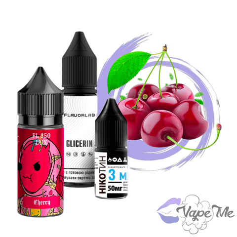 Набор FlavorLab FL 350 Lux Salt Cherry 30 мл 50 мг/мл