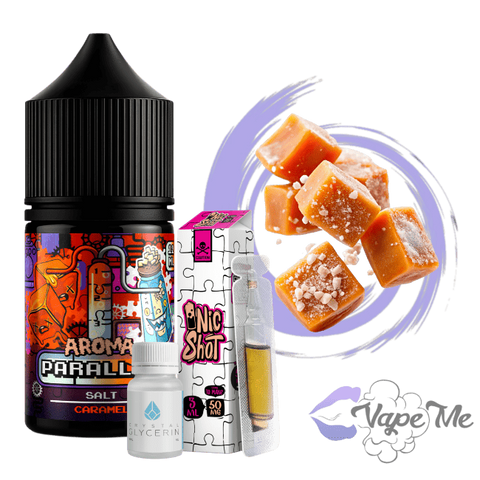 Набор In Bottle Parallel Puzzle Salt Caramel 30 мл 50 мг/мл