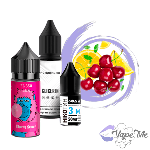 Набор FlavorLab FL 350 Lux Salt Cherry Lemon 30 мл 50 мг/мл
