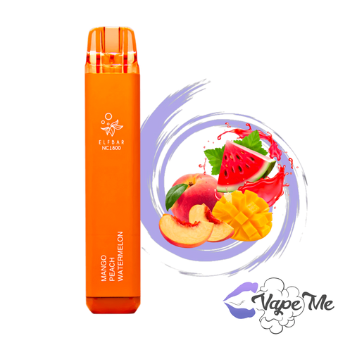 Вкус Elf Bar NC1800 Mango Peach Watermelon (Манго Персик Арбуз)