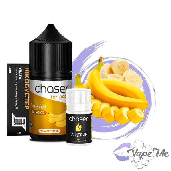 Набор Chaser Salt Банан 30 мл 50 мг/мл