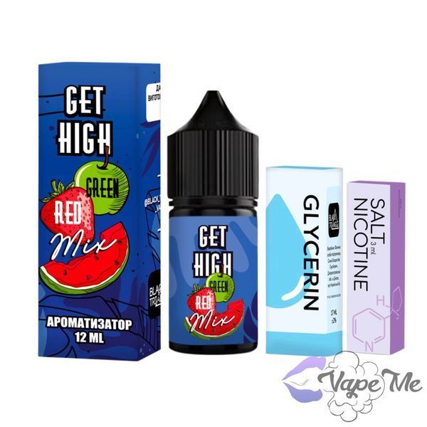 Набір Get High Salt Green Red Mix 30 мл 50 мг