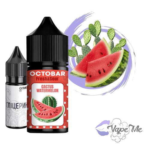 Набор Octobar Fresh & Sour Salt Кактус Арбуз 30 мл 50 мг/мл