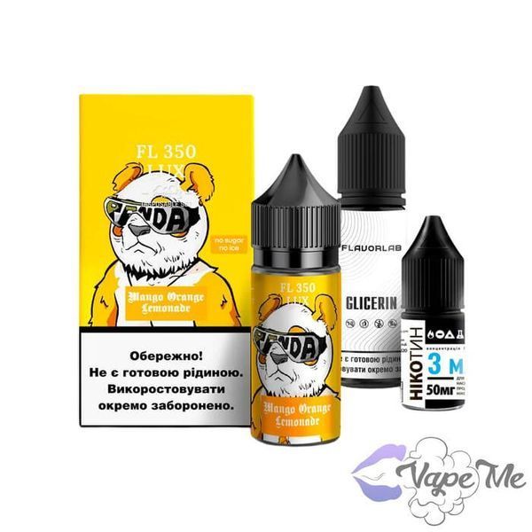 Набір FlavorLab FL 350 Lux Salt Mango Orange Lemonade 30 мл 50 мг/мл