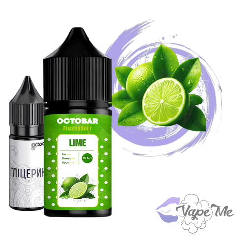 Набор Octobar Fresh & Sour Salt Lime 30 мл 50 мг/мл