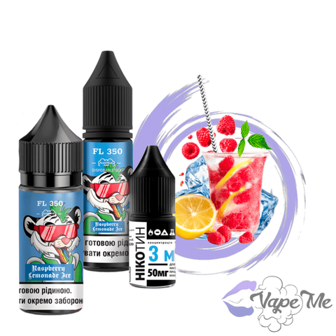 Набор Flavorlab FL 350 Salt Raspberry Lemonade Ice 30 мл 50 мг