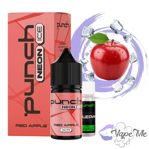 Набор Punch Neon Ice Salt Red Apple 30 мл 50 мг/мл