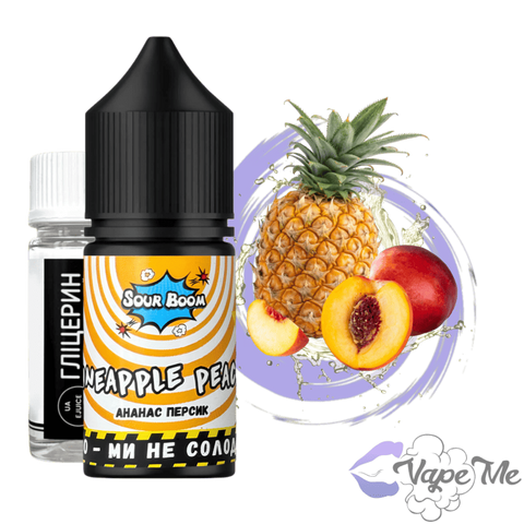 Набор Sour Boom Salt Pineapple Peach 30 мл 50 мг/мл