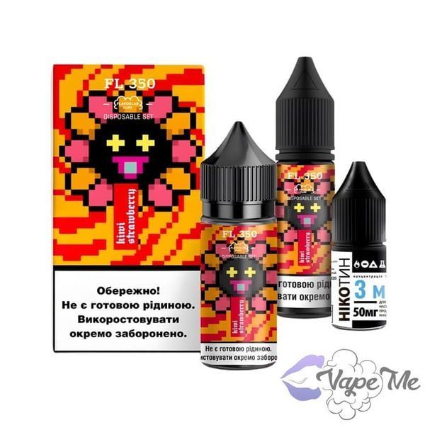 Набір Flavorlab FL 350 Salt Kiwi Strawberry 30 мл 50 мг