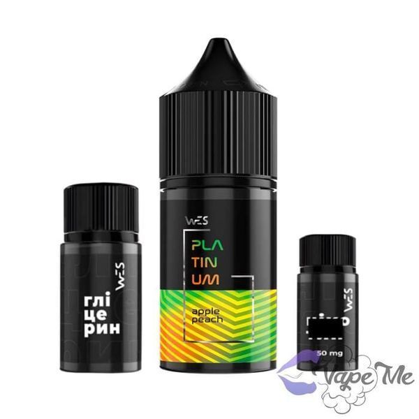 Набір WES Platinum Salt Apple Peach 30 мл 50 мг/мл