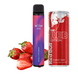 Одноразовый Pod WOUF 1500 Red Bull Strawberry (Ред Бул Клубника) 5% W1500-6 фото 1