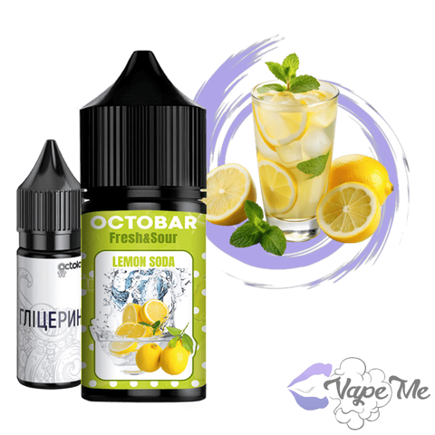 Набор Octobar Fresh & Sour Salt Лимон Сода 30 мл 50 мг/мл