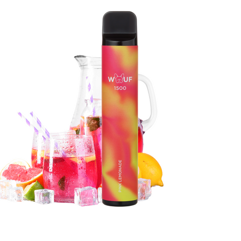 Одноразовий Pod WOUF 1500 Pink Lemonade (Розовий Лимонад) 5% W1500-7 фото