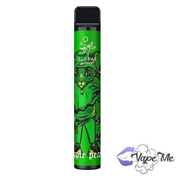 Смак Elf Bar 2000 Lux Apple Peach (Яблуко Персик)