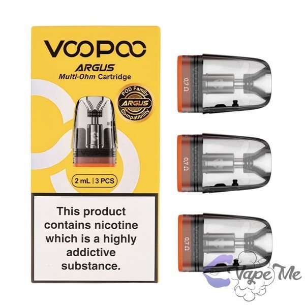 Сменный картридж VooPoo Argus Multi Ohm 2 мл TPD