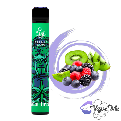 Вкус Elf Bar 2000 Lux Kiwi Berry (Киви Ягоди)