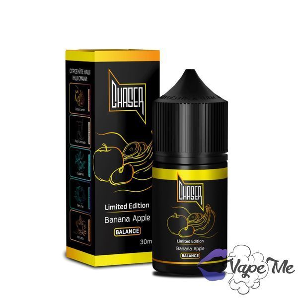 Рідина Chaser Black 30 мл Banana Apple (Банан Яблуко)