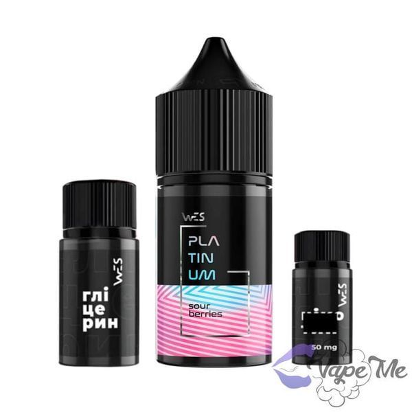 Набір WES Platinum Salt Sour Berries 30 мл 50 мг/мл