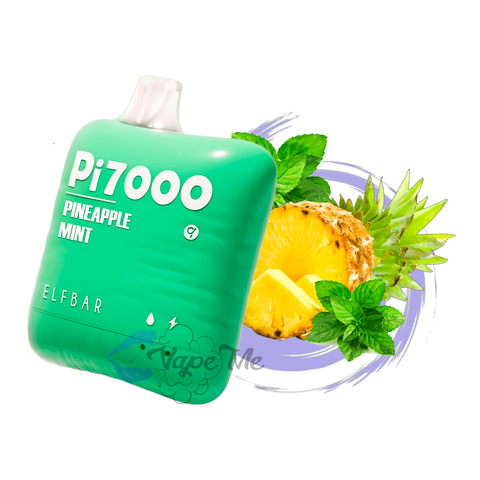 Вкус Elf Bar PI7000 Pineapple Mint (Ананас Мята)