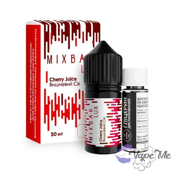Набір Mix Bar Lux Salt Cherry Juice 30 мл 50 мг/мл