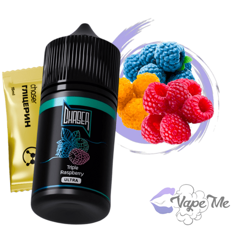 Набір Chaser Black Salt Triple Raspberry 30 мл 50 мг/мл