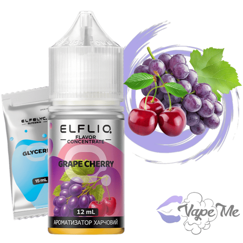 Набор Elf Liq Salt Grape Cherry 30 мл 50 мг/мл