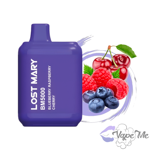 Вкус Lost Mary BM5000 Blueberry Raspberry Cherry (Черника Малина Вишня)