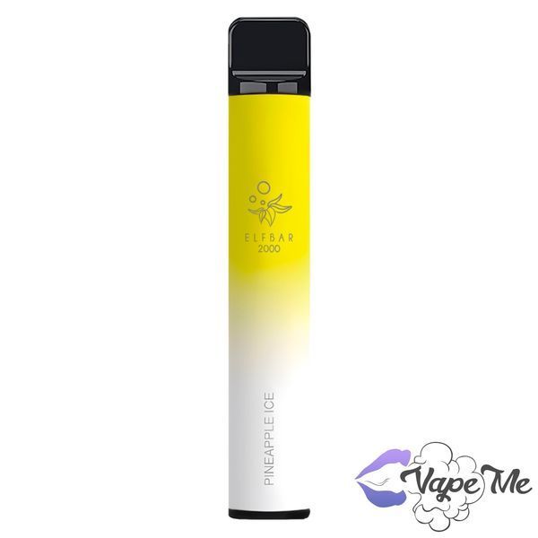 Смак Elf Bar 2000 Pineapple Ice (Ананас Лід)
