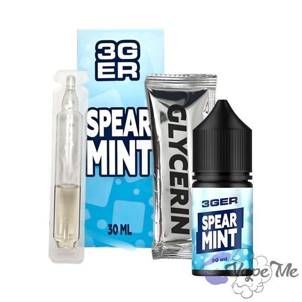 Набір 3GER Salt Spearmint 30 мл 50 мг/мл