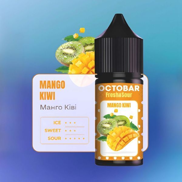 Набор Octobar Fresh & Sour Salt Mango Kiwi 30 мл 50 мг/мл