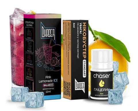 Набор Chaser Black Salt Pink Lemonade Ice 30 мл 50 мг/мл