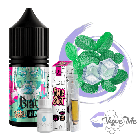 Набор In Bottle Puzzle Black Mint 30 мл 50 мг/мл