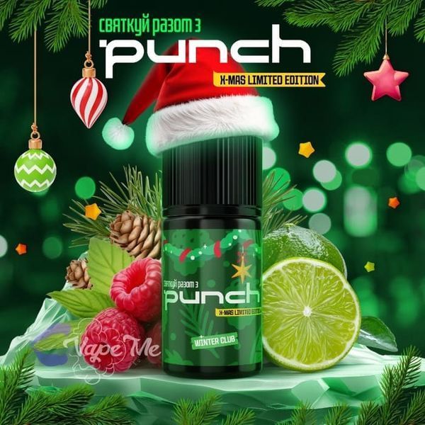 Набор Punch X-MAS Edition Salt Winter Club 30 мл 50 мг/мл