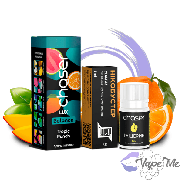 Набор Chaser LUX Salt Tropic Punch 30 мл 50 мг/мл