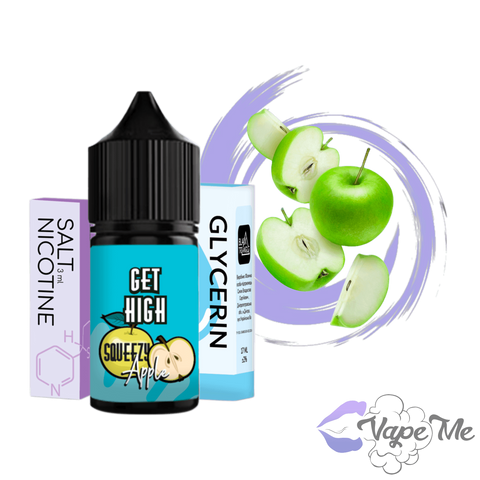 Набор Get High Salt Squeezy Apple 30 мл 50 мг