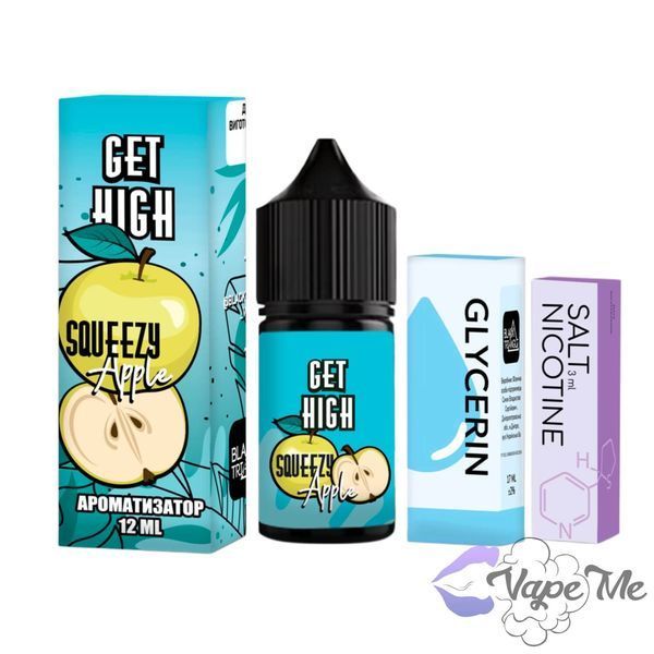 Набір Get High Salt Squeezy Apple 30 мл 50 мг