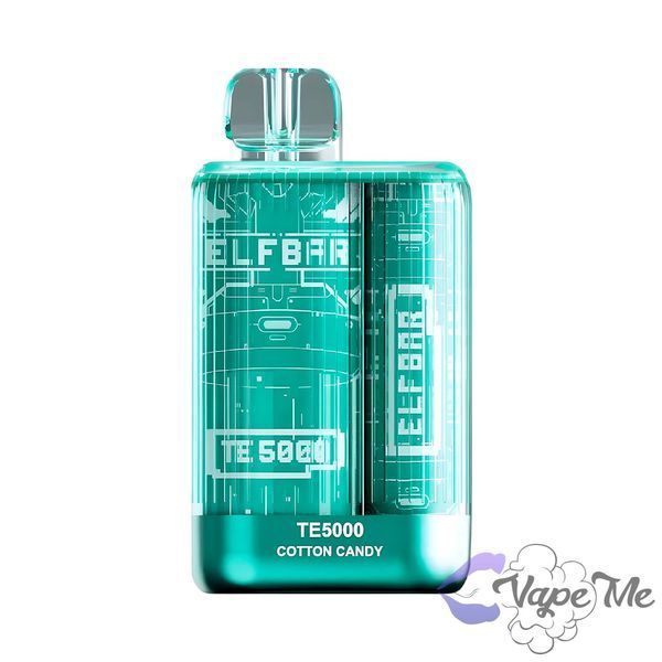 Смак Elf Bar TE5000 Cotton Candy (Солодка Вата)