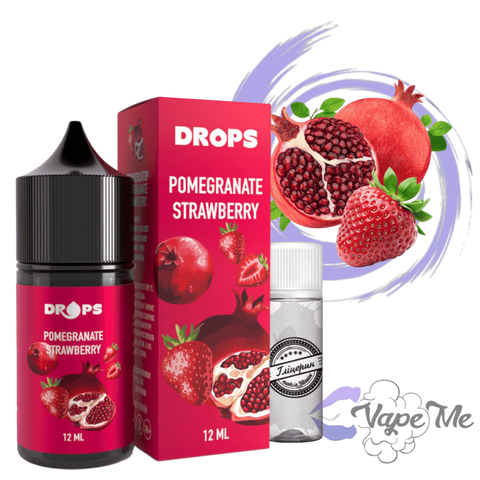 Набор Hype Drops Pomegranate Strawberry 30 мл 60 мг/мл