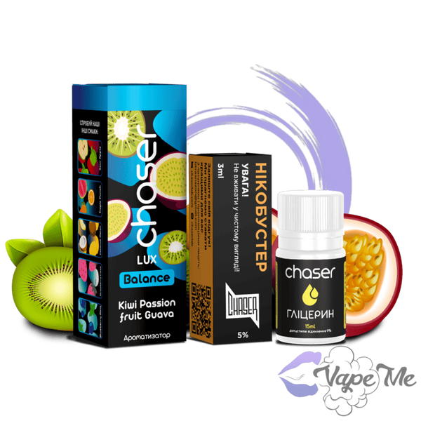 Набор Chaser LUX Salt Kiwi Passion Fruit Guava 30 мл 50 мг/мл